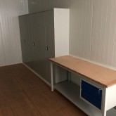Conteneur d'atelier high cube de 20 pieds