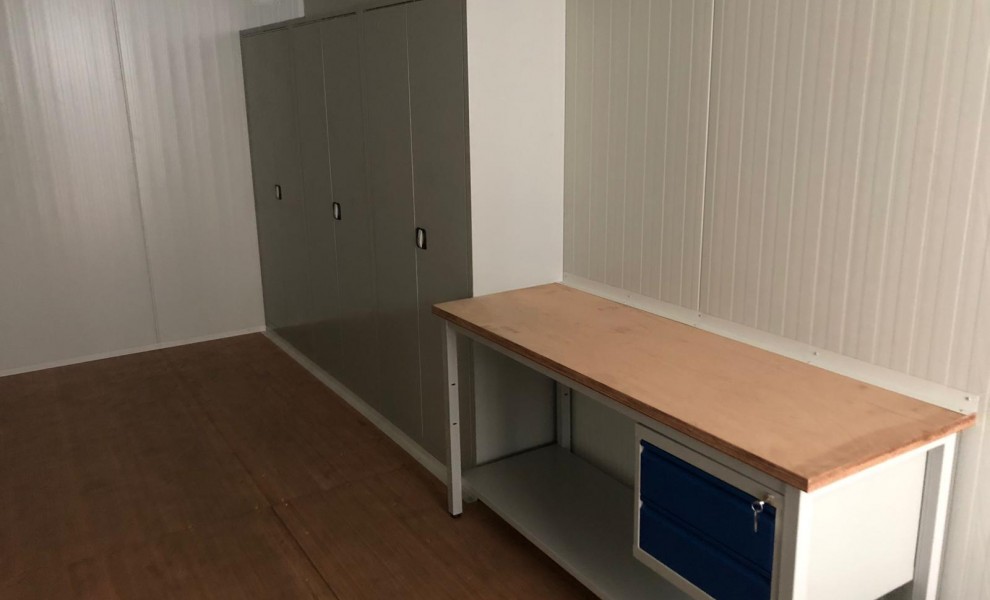 Conteneur d'atelier high cube de 20 pieds