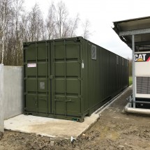 Noodstroom container