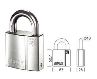 Abloy Protec Vörhangschloss PL340/25 (1)