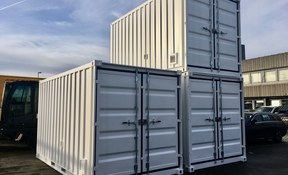 15-Fuß-Container mit Ausrüstung