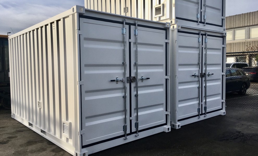 15-Fuß-Container mit Ausrüstung