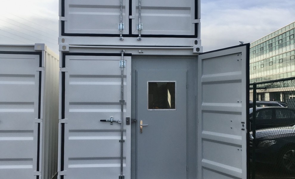 15-Fuß-Container mit Ausrüstung