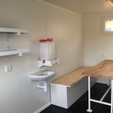 15-Fuß-Container mit Ausrüstung