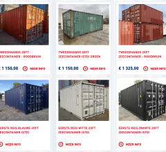 Containers in promotie