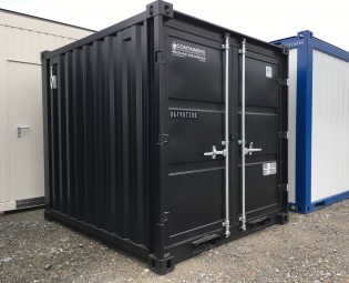 8ft Opslagcontainer zwart