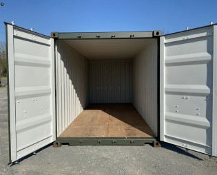 20ft Seecontainer ral 6005