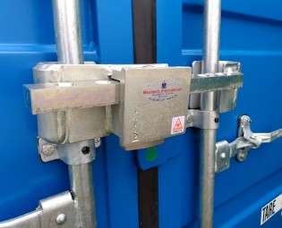 Serrure de conteneur avec PL7000