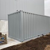 Conteneur eco ouverture laterale de 20pds en gris