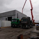 Site de construction 19 Mars 2021: Bétonnage du parking