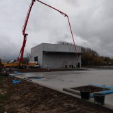 Site de construction 19 Mars 2021: Bétonnage du parking