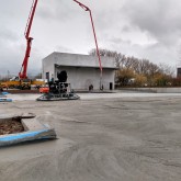 Site de construction 19 Mars 2021: Bétonnage du parking