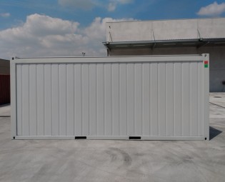 Neue 20-fuß-Bürocontainer - Ral 7035 Hellgrau
