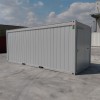 Neue 20-fuß-Bürocontainer - Ral 7035 Hellgrau
