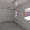 Neue 20-fuß-Bürocontainer - Drehkippfenster