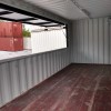 20ft zwarte barcontainer met luik en electriciteit