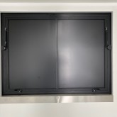Conteneur de bar 6x3m en noir (Ral 9005)