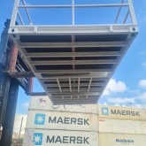 Conteneur terrasse de 20pds en blanc