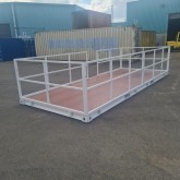 Conteneur terrasse de 20pds en blanc