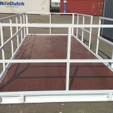 Conteneur terrasse de 20pds en blanc