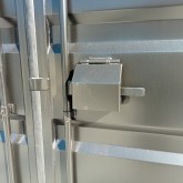 10ft Umweltcontainer mit Elektroanschluss in ral 9005 schwarz