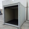 10ft opslagcontainer met garagedeur