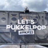 Mur de projections à Pukkelpop 2022