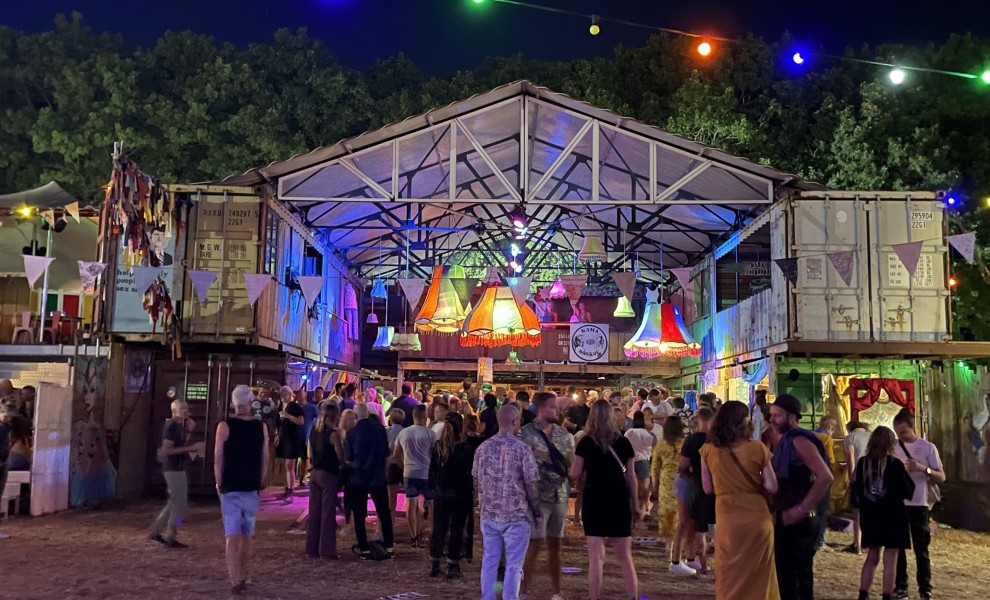 Village conteneur à Pukkelpop 2022