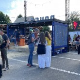 Conteneur bar et scène Rock Ternat '22