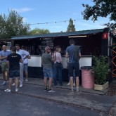 Conteneur bar et scène Rock Ternat '22