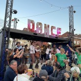 Conteneur bar et scène Rock Ternat '22