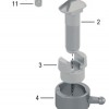 Twistlock remorque retractable