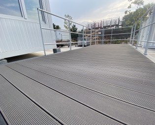 Holz-Kunstoff-Komposit Platten
