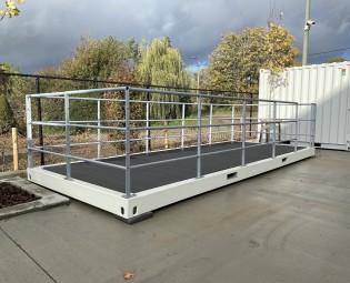 20ft Terrassencontainer