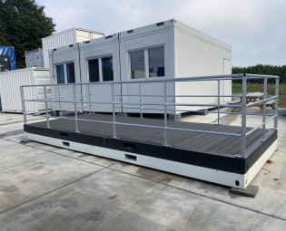 20ft Terrassencontainer