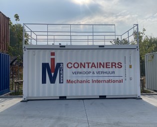 20ft Terrassencontainer