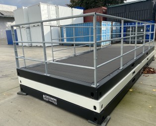 20ft Terrassencontainer