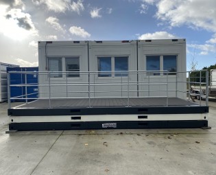 20ft Terrassencontainer