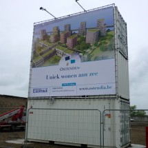 Containers met reclameframe (1)