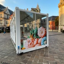 20FT Conteneur vitré - Festival de Gand 2023 