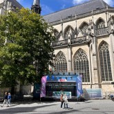 Studio MNM Blokhut dans des conteneurs vitré