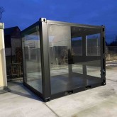 Conteneur vitré 10ft