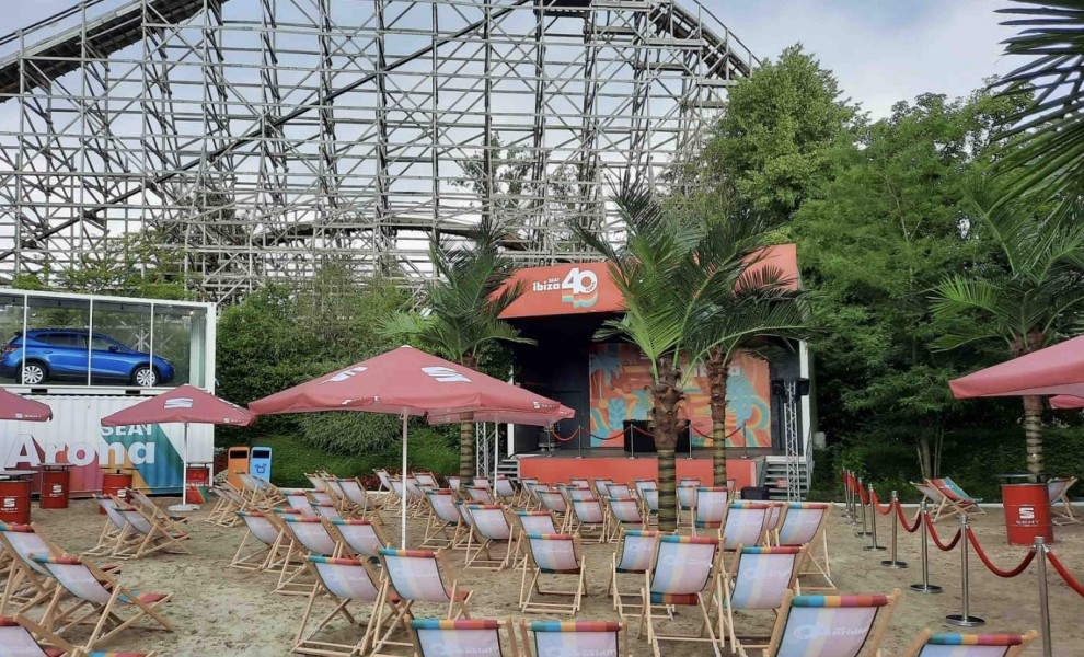 Conteneur vitré 20FT - Walibi 