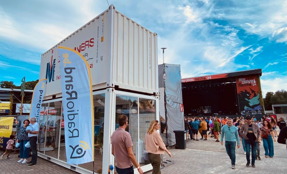 20FT Conteneur vitré - Hopduvel 2024