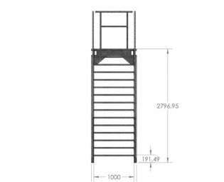 Escalier de conteneur 2024