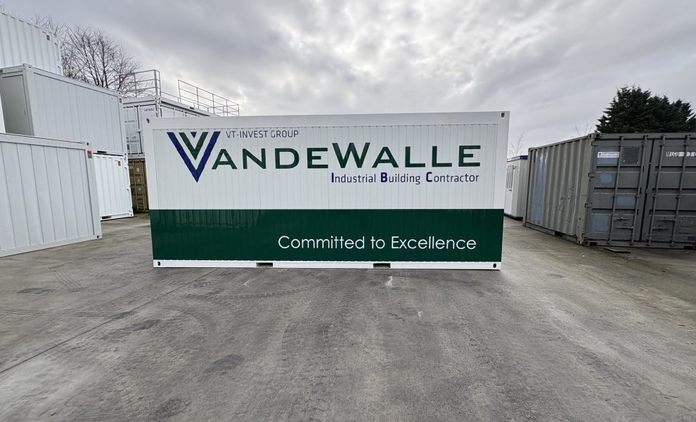 6x3m_van de walle_bureelcontainer met logo