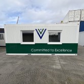 6x3m_van de walle_bureelcontainer met logo