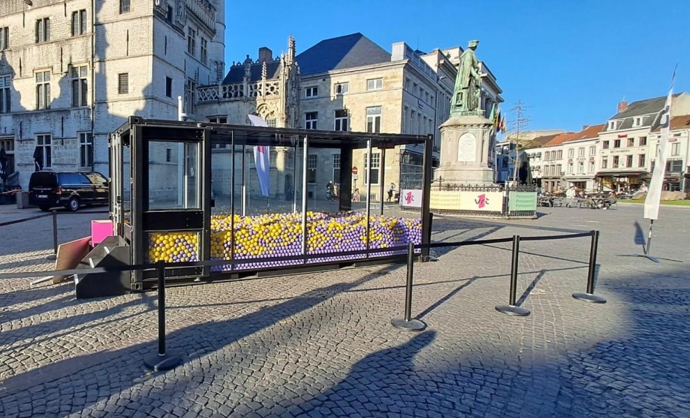 Conteneur vitré 20ft
