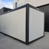 Tweedehands bureelcontainer 6x3m met zwart kader