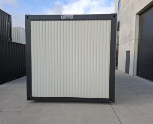 Tweedehands bureelcontainer 6x3m met zwart kader
